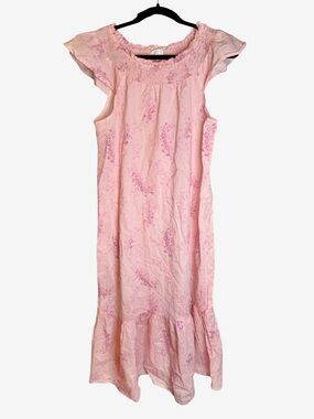 JOY Just Organic You Cotton Midi Dress Size Medium